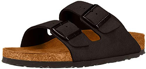 Birkenstock Arizona, Sandali unisex adulto, nero (black 321), 42 (normale)