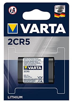 Varta 2CR5 Lithium Battery.