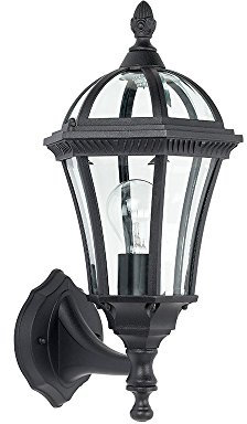Chromate Treated Matt Black Cast Aluminum Lantern