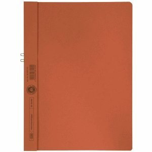 Elba 50 x Klemmmappe Manilakarton (RC) 250 g/qm für 10 Blatt A4 orange