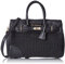 Mac Douglas - Grand Sac à Main Noir - Le PYLA de la collection BRYAN - Taille S : 40,5 * 26 * 17,5 cm - 2 compartiments à Soufflet - 3 poches intérieure dont une zippée – Bandoulière ajustable