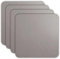 ASA 7836420 Untersetzer - Glasuntersetzer - Kunstleder - Cement/Grau 10 x 10 cm
