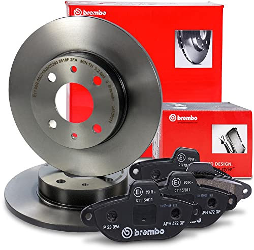 BREMBO Set freni a disco rivestiti Asse anteriore incl. dischi freno anteriori Ø 240 mm completi e pastiglie freno anteriori Compatibile con FIAT CINQUECENTO, PANDA, PUNTO, SEICENTO / 600, LANCIA Y