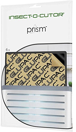 INSECT-O-CUTOR Prism Glueboard Refills – Glue Boards for Indoor Fly Control – Pack of 6 – For Offices, Cafés & Homes – Card Material – Lasts 4–5 Weeks