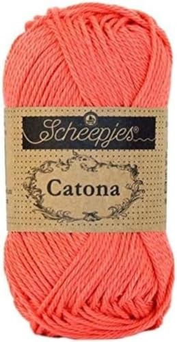 Scheepjes - Scheepjes Catona 252 Watermelon Yarn - 1x50g