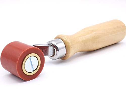 Profi Qualität Andrückrolle 28 mm Silikon Andrückwalze Andrück Rolle Walze Folie Dachdecker