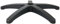 Waytex 78180 Pied de Chaise de Bureau 5 Branches diamètre 56 cm, pour roulettes ou Patins, en Nylon Noir