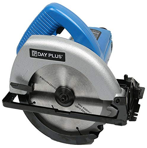 Elektrische Kreissäge Mehrzweck-Holzschneidwerkzeug 180 mm Sägeblatt mit Stromkabel, 4700 U/min Schneiden 55 mm (90 °), 38 mm (45 °), doppelter Sicherheitsschalter 900 W