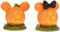 Department 56 Disney Village Halloween Accessories Pumpkintown Mickey and Minnie Mouse Topiaires Figuren-Set, Harz, Mehrfarbig, 1.75 Inch