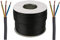 3 Meters of Black Flex 3183Y 1.5mm - 15 Amp 3 Core Flexible Black Cable