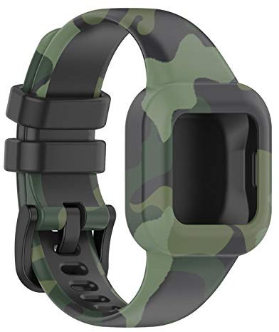 Prevessel 2021 Neues Kinderarmband/Armband/Ersatzarmband/Silikonarmband Armbandarmband Kompatibel Garmin Fit Jr3 / Vivofit Jr 3 / Verstellbares Sportarmband Kinderarmband