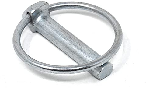 Design61 4x Klappsplinte 9 x 42 mm verzinkt Sicherungssplinte Steckbolzen Splintbolzen Federstecker Metall