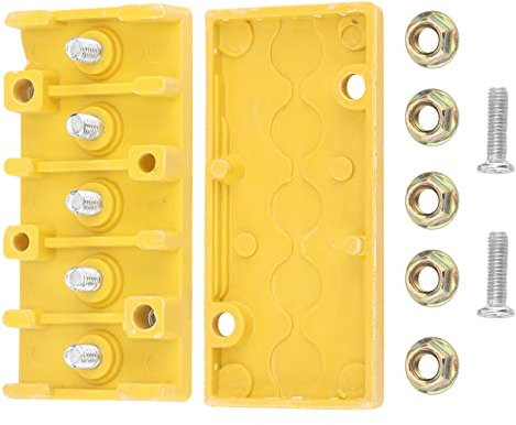 Alomejor Electrical Bicycle E-Bike Motor Controller Wire Connection Box 5 Pole Bike Wire Connector Box for E Bike