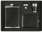 Flachmann Set 260ML Edelstahl Whisky Topf Mini Schnapsflasche Upscale Tragbar Alkoho Geschenke (schwarze box)