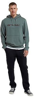 Animal Driver Mens Organic Hoodie - Breathable Top in Organic Cotton with Adjustable hood & Soft Lining - For Spring, Summer, Beach & Outdoors
