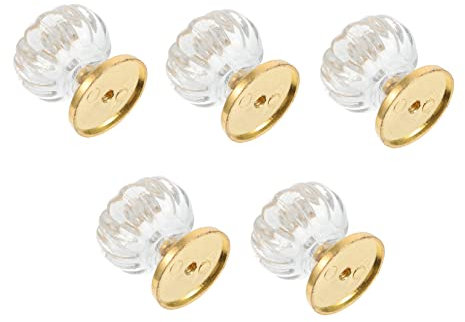 Operitacx 5 Stücke Griff Glas Schrank Knöpfe Diamant Kommode Knöpfe Knöpfe Für Kommode Schubladen Kommode Türknopf Acryl Türknopf Möbelknöpfe Kleiderschrank Griff Schrank Türgriffe Schrank