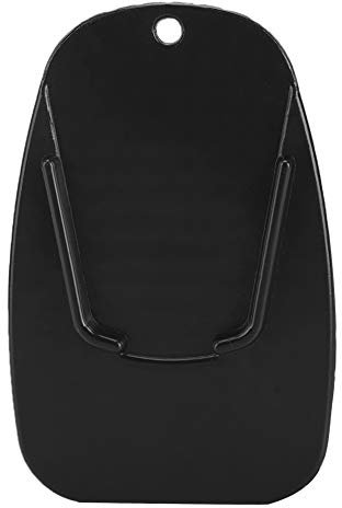 Ejoyous Motorrad Kickstand Pad Motorrad Seitenständer, Ständerauflage Ständer Pad Fußplatte Pad Seitenständerunterlag für Weichen Boden Im Freien Parken