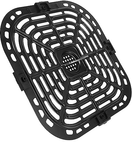 IWOWHERO 1 Set Bistecchiera Antiaderente Inserto Per Padella Grill Per Friggitrice Ad Aria Vassoio Di Ricambio Per Friggitrice Ad Aria Anti-aderente Componente Plastica