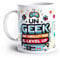 France Mug - 'Un Geek Ne Vieillit Pas il Level Up' - Café Thé Idée Cadeau Original Anniversaire Humour Jeux-Vidéo Geek Ami Collègue Famille
