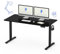 FLEXISPOT höhenverstellbarer Schreibtisch elektrisch 140x60cm, Schreibtisch höhenverstellbar 2-stufige mit Haken und Sitz-Steh-Erinnerungs - QN1 Basic(schwarz)