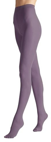 VENEZIANA NUOVA Satinelle 40 DEN Collant Colorati Donna - Microfibra - Opachi E Resistenti - Eleganti - Adatti Per Ogni Occasione - Calze Comode E Morbide - Alta Qualità - Lavanda - S