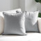 Sofakissen mit Füllung und Bezug - Sofakissen 45x45 cm - Couchkissen Grau 2er Set mit viel Füllung – OekoTex zertifizierte Zierkissen für Sofa & Couch – Bequeme Dekokissen Wohnzimmer, Schlafzimmer
