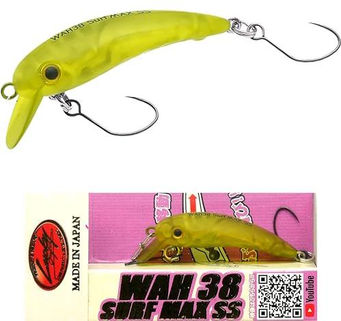 Lucky Craft Wah 38 Surf MAX SS - Forellenwobbler im Micro-Format