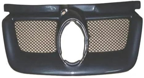 Zentralgrill Vorne Für Vw Für Bora Für WRX 9th 2002 2003 2004 2005 Konvertieren Auto Zubehör Carbon Faser Grill Maske Gitter Kühlergrill Nieren Kühlergrill