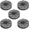 Uchidodo Bobine Fil Coupe Bordure pour Gardena Debroussailleuse, 5 Bobine de Fil Debroussailleuse, Longueur 6.25 m, Diamètre 1,6 mm