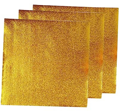 SHOWERORO 500stücke Bonbonpapier Aus Aluminiumfolie Für Schokoladenverpackungen Lebensmittelecht Zum Einpacken Von Süßigkeiten Für Partys Und Feiertage