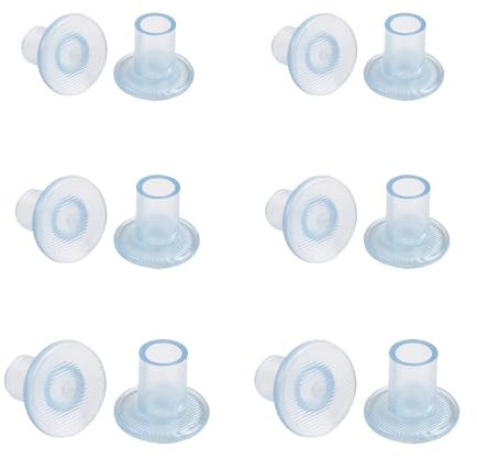 6 Pairs High Heels Protectors for Shoes,Stiletto Heels Protectors,Transparent Stoppers Savers Heel Covers Caps for High Heel,for Outdoor Grass Wedding Party Event Formal Occasions(S,M,L)