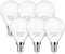 E14 LED Kaltweiss Lampe 5W, E14 6000K Kaltweiß Glühbirne, 40W Halogenlampe ersetzt, G45/P45 LED Birne, 220-240V Energiesparlampe, Nicht Dimmbar, 6 Stück