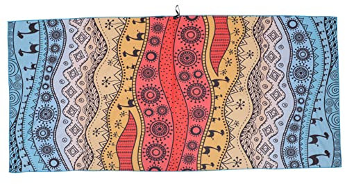 ARTSEWPLY Toalla De Playa De Rápido Secado Doble Cara para Playa Camping y Piscina Bolsa De Transporte