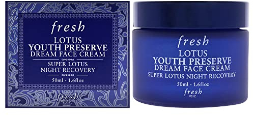 Lotus Youth Preserve Dream Face Cream Recovers and Resets by Fresh for Women - 1.6 oz Cream
