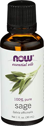 Essential Oils, Sage, 1 fl oz (30 ml) - Now Foods - Qty 1