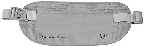 Travelon Rfid Blocking Undergarment Waist Pouch Travel Wallet