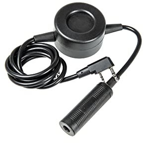 Z-Tactical TCI PTT Adattatore per Cuffie Radio Z114, Kenwood DBL Pin