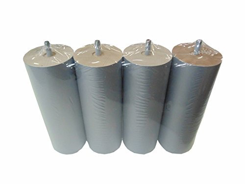 Hévéa Sélection Jeu de 4 Pieds Bois Silver 25 cm. diam. 60