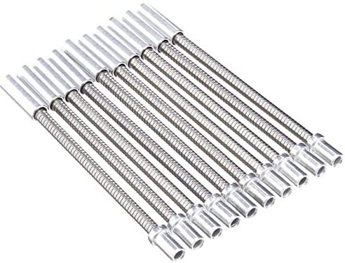 Jagwire Flexible Brake Noodle for V-Brake Pack of 10 Silver