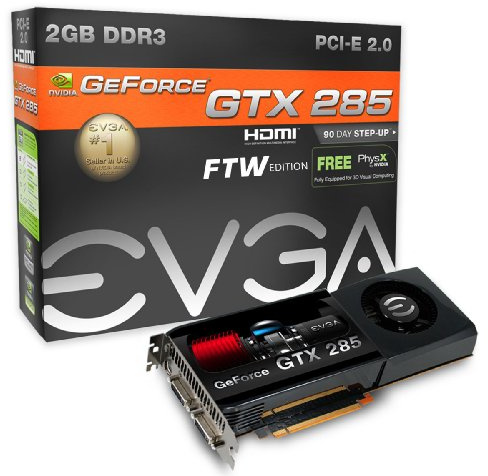 EVGA GeForce GTX 285 2GB Graphics Card