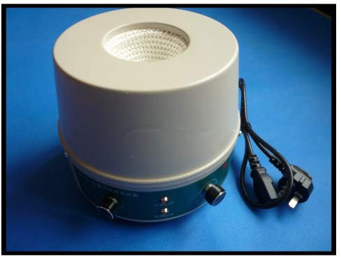 GOWE 100ml Electric (Thermostatic & Temp Adjustable) Magnetic Stirring Heating Mantle, Sleeves