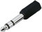 REY Adaptador Jack Hembra 3,5mm a Macho 6,3 Clavija