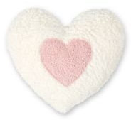 Efie Dinkel-Bio-Wärmekissen Herz rosa – Bio Wärmekissen mit Dinkelkorn-Füllung, kontrolliert biologischer Anbau (kbA), GOTS-zertifiziert, 100 % Made in Germany, für Babys & Erwachsene