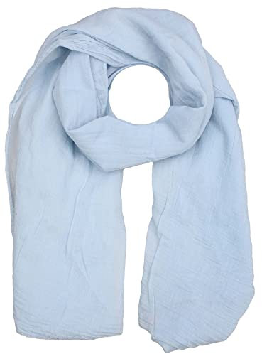 Cashmere Dreams Seiden-Tuch im Uni Design - Hochwertiger Schal für Damen Mädchen - Halstuch - Umschlagstuch - Loop - weicher Schlauchschal für Sommer Herbst und Winter Zwillingsherz - hbl