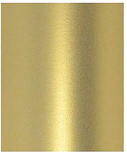 Syntego A4-Papier, echte Farbe, Perlglanz, doppelseitig, geeignet für Tintenstrahl- und Laserdrucker, 120 g/m² (10) (Gold)