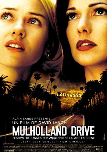 Mulholland Drive Kino-Poster Original, klein, 53 x 40 cm, gerollt