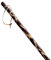 Jagd-Schnitzerei Peter Wanderstock Holz in Tarnoptik „GRAVUR BIS ZU 15 ZEICHEN IM PREIS ENTHALTEN“ 98-150 cm