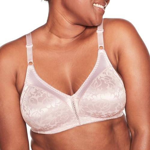 Bali womens Double Support Spa Closure Wirefree Df3372 Full Coverage Bra, Gloss, 34B US