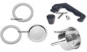 TLDSHOP® - Kit di Ricambio per CAFFETTIERA - Moka (6 Tazze)