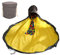 SUOXU Foldable Toy Storage Basket With Play Mat and Drawstring Closure, Quickly Organizes and Stores Children's Toys (60 inches / 150 cm)